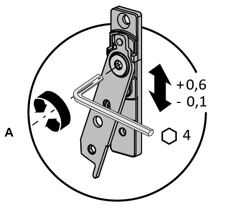 rp fineline 70W Beschlags Montage und Einstellarbeiten, Einhängen des Fensterflügels bei 15° Öffnungsstellung verdeckt liegend. Einhängen des Stulpflügels bei 15° Öffnungsstellung verdeckt liegend. Justierung Ecklager und Eckband verdeckt liegend. Justier
